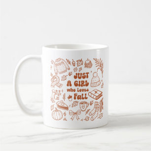 Bara en flicka som Kärlek Fall Kaffemugg