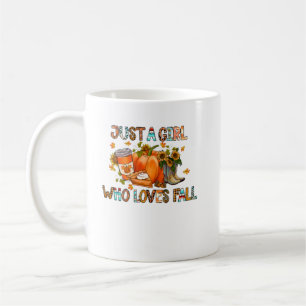 Bara en flicka som Kärlek faller Kaffemugg