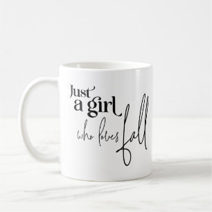 Bara en flicka som Kärlek faller Kaffemugg