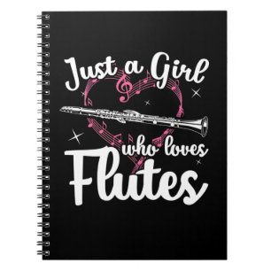 Bara en flicka som Kärlek Flutes Anteckningsbok