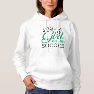 Bara en flicka som Kärlek-fotboll T Shirt