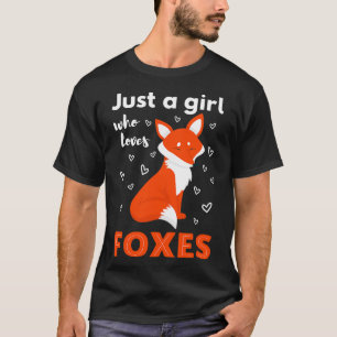 Bara en flicka som Kärlek Foxes II T Shirt