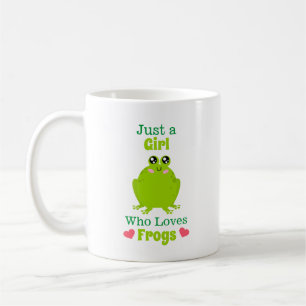 Bara en flicka som Kärlek Frogs Kaffemugg