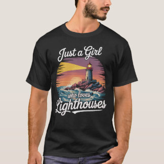 Bara en flicka som Kärlek fyr T Shirt