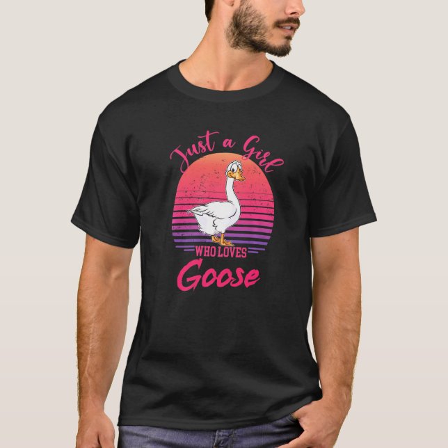 Bara en flicka som Kärlek går T Shirt (Framsida)