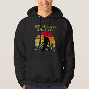 Bara en flicka som Kärlek Girl Hoodie