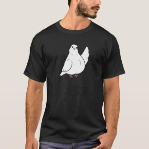 Bara en flicka som Kärlek gör Cute Dove Bird T Shirt