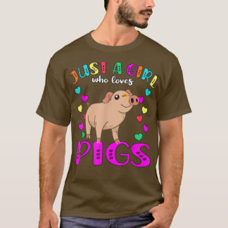 Bara en flicka som Kärlek Grisar3579 T Shirt