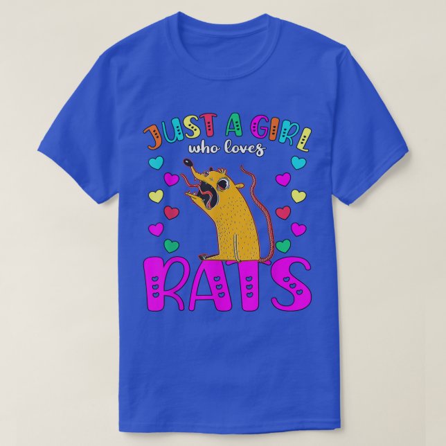 Bara en flicka som Kärlek Grisar 3578 T Shirt (Design framsida)