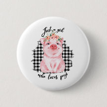 Bara en flicka som kärlek grisar