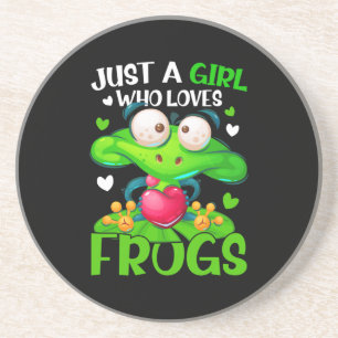Bara en flicka som Kärlek gror barnflickor Frog Underlägg