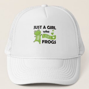 Bara en flicka som Kärlek gror sötsvett Frog Keps
