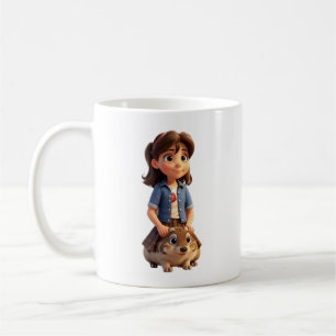 Bara en flicka som Kärlek Groundhogs Kaffemugg