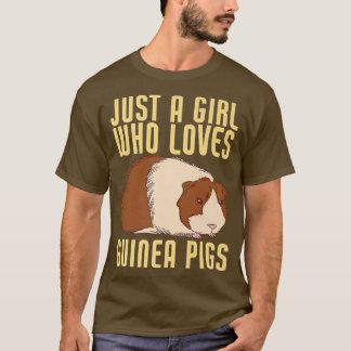 Bara en flicka som Kärlek Guinea Grisar861 T Shirt