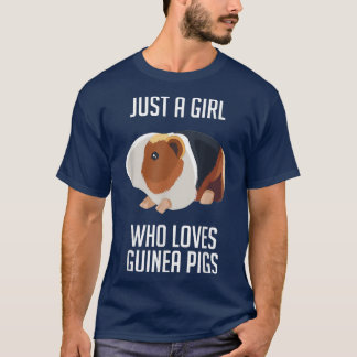 Bara en flicka som Kärlek Guinea Grisar868 T Shirt