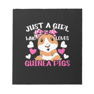 Bara en flicka som Kärlek Guinea Grisar Anteckningsblock