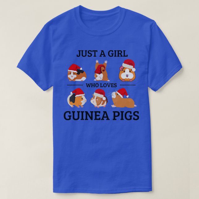 Bara en flicka som Kärlek Guinea Grisar cute Guine T Shirt (Design framsida)