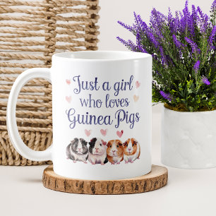 Bara en flicka som Kärlek Guinea Grisar   Guinea G Kaffemugg