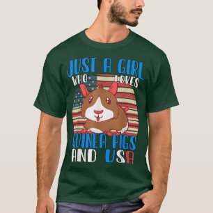 Bara en flicka som Kärlek Guinea Grisar och USA 34 T Shirt