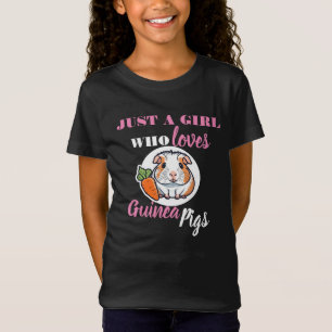Bara en flicka som kärlek Guinea Grisar, piggie äl T Shirt