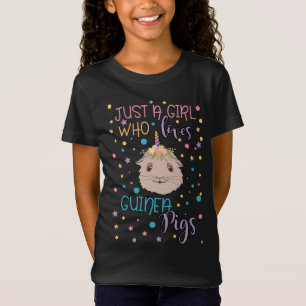 Bara en flicka som kärlek Guinea Grisar, piggie äl T Shirt