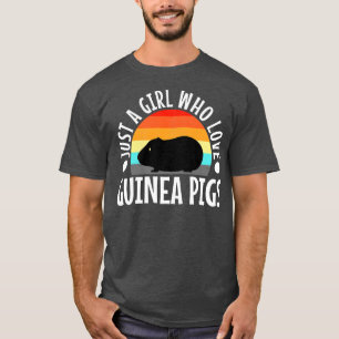 Bara en flicka som Kärlek Guinea Grisar Premium345 T Shirt
