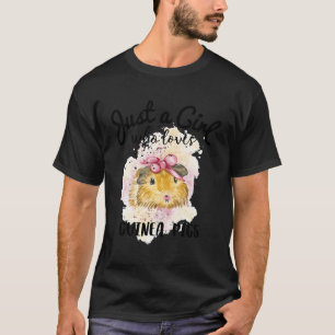 Bara en flicka som Kärlek Guinea Grisar Shirt Anim T