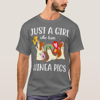 Bara en flicka som Kärlek Guinea Grisar T Shirt