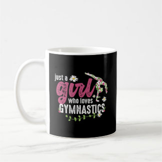 Bara en flicka som Kärlek Gymnastics Gymnast Kaffemugg