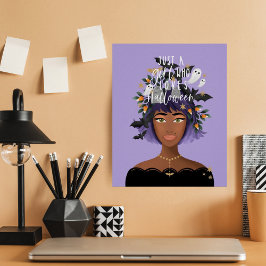 Bara en flicka som Kärlek Halloween Costume Beauty Poster