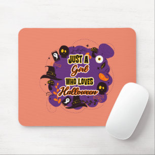 Bara en flicka som Kärlek Halloween Musmatta