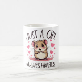 Bara en flicka som Kärlek Hamsters Kaffemugg