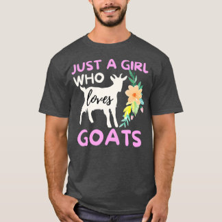 Bara en flicka som Kärlek har - Lusen Goat Älskare T Shirt