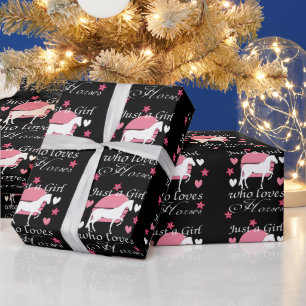 Bara en flicka som Kärlek hästar i Ro Rosa Presentpapper