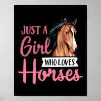 Bara en flicka som Kärlek hästar 