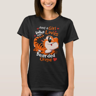 Bara en flicka som Kärlek hennes bojkottade drakar T Shirt
