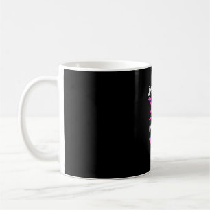 Bara en flicka som Kärlek hennes polydactylkatt Kaffemugg