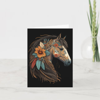 Bara en flicka som Kärlek Horses Co. Equestrian Ho Kort