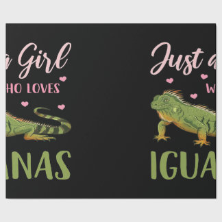 Bara en flicka som Kärlek Iguanas Presentpapper