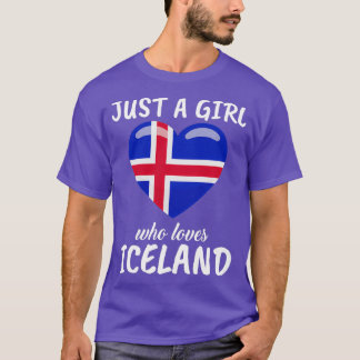 Bara en flicka som Kärlek Island T Shirt