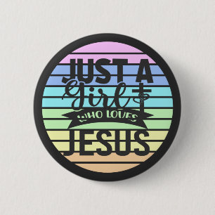 Bara en flicka som Kärlek Jesus Knapp