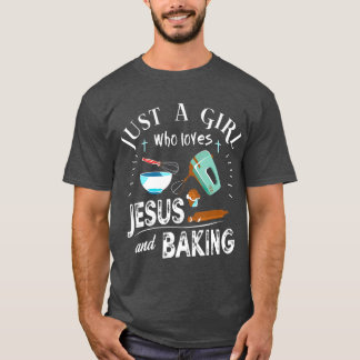 Bara en flicka som Kärlek Jesus och som blev krist T Shirt