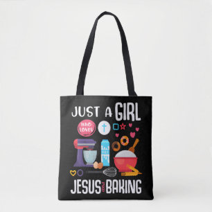 Bara en flicka som Kärlek Jesus och som gör Coola Tygkasse