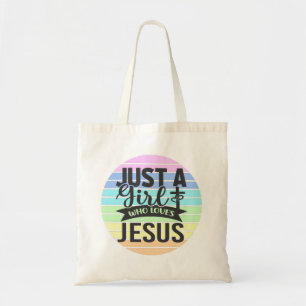 Bara en flicka som Kärlek Jesus Tygkasse