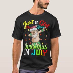 Bara en flicka som Kärlek jul i juli, Hawaiian mot T Shirt