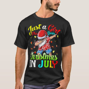 Bara en flicka som Kärlek jul i juli, Hawaiian mot T Shirt