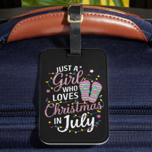 Bara en flicka som Kärlek jul i juli, sommaren Bagagebricka