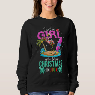 Bara en flicka som Kärlek jul i juli, sommaren Fla T Shirt