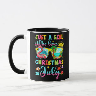 Bara en flicka som Kärlek jul i juli, sommaren Mugg