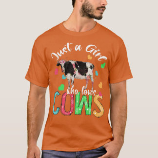 Bara en flicka som Kärlek kan äta en Blommigt blom T Shirt